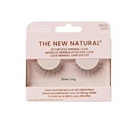 KISS The New Natural False Eyelashes Full Strip Lash Single Pack 02, 1 Pair