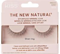 KISS The New Natural False Eyelashes Full Strip Lash Single Pack 02, 1 Pair