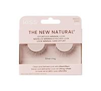 KISS The New Natural False Eyelashes Full Strip Lash Single Pack 02, 1 Pair