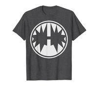 KISS - The Spaceman Logo T-Shirt, Men, Dark Heather Grey, 6X-Large