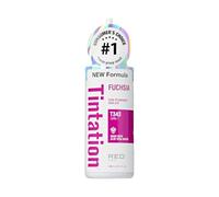 KISS Tintation Semi-Permanent Hair Colour Rinse Dye 5 oz with Argan Oil, Aloe Vera [T343 Fuchsia]