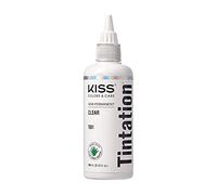 Kiss Tintation Semi Permanent Hair Colour With Argan Oil, Aloe Vera - Clear T001