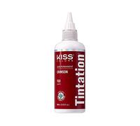 Kiss Tintation Semi Permanent Hair Colour With Argan Oil, Aloe Vera - Crimson T553