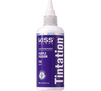 Kiss Tintation Semi Permanent Hair Colour With Argan Oil, Aloe Vera - Purple Passion T330