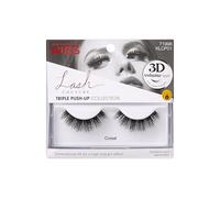KISS Lash Couture Triple Push Up Collection, 3D Volume False Eyelashes with Triple Design Technology, Multi-Angles & Lengths, Cruelty-Free, Contact Lens Friendly, and Reusable, Style Corset, 1 Pair