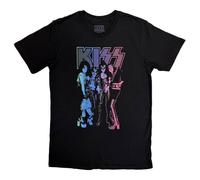 KISS Purple Band Logo T Shirt