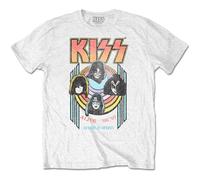KISS Unisex T-Shirt: World Wide (Medium)