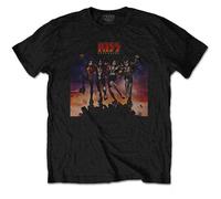 Rockoff Trade Men's Kiss Destroyer T-Shirt, Black, Medium