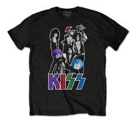 KISS T Shirt Umbrellas Band Logo new Official Mens Black