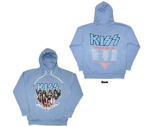 KISS Unisex Pullover Hoodie: Americana (Back Print) (XX-Large)