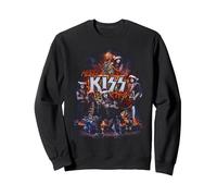 KISS - Very Merry KISSmas Sweatshirt, Adult Unisex, Black, Medium
