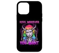 Kiss Whoever You Want I Satanic LGBT Baphomet I Equal Rights Case for iPhone 12 mini