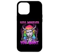 Kiss Whoever You Want I Satanic LGBT Baphomet I Equal Rights Case for iPhone 12 Pro Max