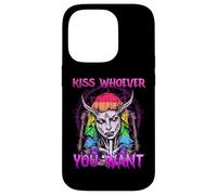 Kiss Whoever You Want I Satanic LGBT Baphomet I Equal Rights Case for iPhone 14 Pro