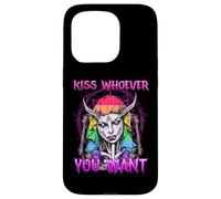 Kiss Whoever You Want I Satanic LGBT Baphomet I Equal Rights Case for iPhone 15 Pro