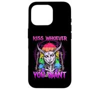 Kiss Whoever You Want I Satanic LGBT Baphomet I Equal Rights Case for iPhone 16 Pro