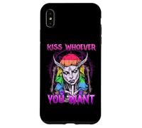 Kiss Whoever You Want I Satanic LGBT Baphomet I Equal Rights Case for iPhone XS Max