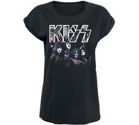 Kiss Zebra Stripe T-Shirt black L