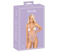 Kissable Lace Bodysuit (Pink)