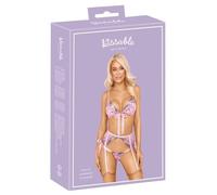 Kissable Women's Bra Set Embroidery Pink S/M