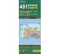 Kissamos, Paleochora, Gavdos, Chania, Kolimvari (Crete), 1:50K, Hiking Map, GPS-compatible, 2014 edition, ORAMA, #401