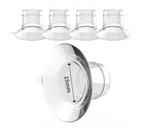 Kissbobo Flange Insert 15mm, Compatible with Kissbobo1508/1508Pro/Lansinoh/momcozyS9/S10/S12/Willow/Elvie/TSRETE,Portable Breast Pump Shields/Flanges,Milk Collector 24mm Universal