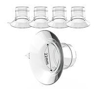 Kissbobo Flange Insert 21mm, Compatible with Kissbobo1508/1508Pro/Lansinoh/momcozyS9/S10/S12/Willow/Elvie/TSRETE,Portable Breast Pump Shields/Flanges,Milk Collector 24mm Universal