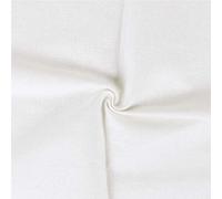 Kissbuty Cotton Needlework Fabric, White Cotton Fabric Cloth for Embroidery Garment Craft Flower Pot Decoration Embroidery Cross Stitch Cloth, 60 by 20 Inch