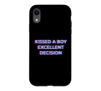 Kissed A Boy Excellent Decision Gay Men Pride Ally LGBTQ Case for iPhone XR