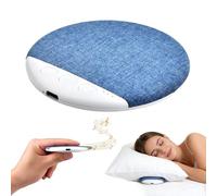 Kissenlautsprecher Bluetooth,Kopf Kissen Lautsprecher Bluetooth mit Weißes Rauschen,Intelligenter Timer Sleep Speaker,Tragbarer Einschlafhilfegerät mit Stereo-Bass (A)