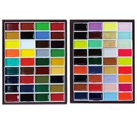 KISSHO GANSAI Japanese Watercolor Paint 72 Colors Set by Kissho