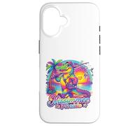 Kissimmee Florida Rainbow Alligator 80s Retro Souvenir Case for iPhone 16
