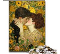 Kissing Couple Jigsaw Puzzles for Adults Teenagers Jigsaws Puzzle, for Age 14+ Fun Games Fun Activities at Home, Birthday Gifts, Travel Gifts (50x75cm)
