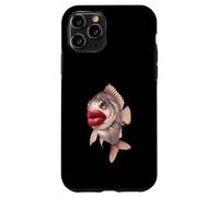 Kissing Fish With Big Lips Funny Surreal Meme Case for iPhone 11 Pro