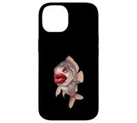 Kissing Fish With Big Lips Funny Surreal Meme Case for iPhone 14