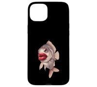 Kissing Fish With Big Lips Funny Surreal Meme Case for iPhone 15 Plus