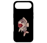 Kissing Fish With Big Lips Funny Surreal Meme Case for iPhone Air