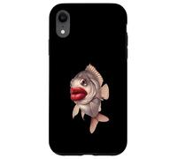 Kissing Fish With Big Lips Funny Surreal Meme Case for iPhone XR