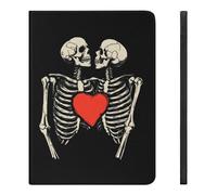 Kissing Skull Funny Tablet Case Compatible with IPAD Pro 2020 （11in）/2020 （10.2in）/2020 AIR 4 （10.9in）/Pro 2021 （11in）/Air4/Air5 （10.9in） Personality Protective Cover with Pen Slot