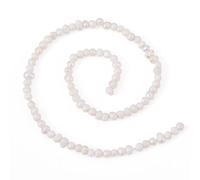 KISSITTY 104Pcs Natural Freshwater Pearl Beads Potato Shape White Pearls Baroque Loose Beads Bulk Cultured Pearls for DIY Jewelry Making Crafts Necklaces Bracelets Earrings