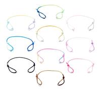 KISSITTY Adjustable Braided Lucky Cord Bracelet Colorful Mixing Nylon Thread Cord Woven Wrap Bohemian Friendship Bracelets and Charms for Women Men Custom Jewelry Craft Supplies Gifts, 11-22cm