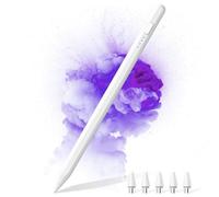 Kissleaf Stylus Pen Magnetic mit 5 pen tips, 1.5mm pen tip white