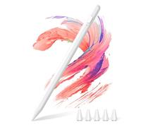 Kissleaf Universal Tablet Stylus Pen for All Tablet/Phone for Samsung/Lenovo/Huawei/XiaoMi/Vivo with 5 Tips, 1.5 mm Pen Tip, 30 Minutes Quick Charge, Magnetic Adsorption