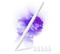KISSLEAF Universal Tablet Stylus Pen for All Tablet Phones for Android Samsung Lenovo Huawei XiaoMi Vivo with 5 Tips, 1.5 mm Pen Tip 30 Minutes Quick Charge Magnetic Adsorption