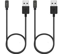 Kissmart Charger for Xiaomi Mi Band 8/ Band 9, Replacement USB Charging Cable Cord for Mi Band 8/9 Fitness Tracker (2Pack, 2ft/60cm)