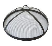 Kissmii Fire Pit Spark Screen, Outdoor Fire Pit Screen Cover, Fire Pit Screen Round Cover Net, Fire Pit Cover for Backyard