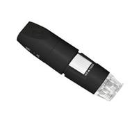 Kissmii Wireless Digital Microscope 50X-1000X WiFi USB Portable Handheld Coin Microscope Camera with 8 LED Black