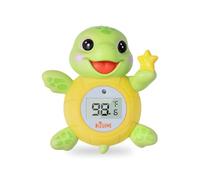 KISSONE Baby Bath Thermometer, Digital Water Temperature Monitor for Newborns & Toddlers, Accurate Temperature Readings, BPA-Free, °F/°C, Floating Turtle Toy with Bath Water Safety