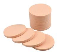 Kissral 12Pcs Face Paint Sponge Set, Make-up Sponges Make Up Blenders Foundation Primer Puff Sponges Puff Foam Sponges Dry and Wet Dual-Use Round