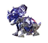 Kisss 3D Metal Puzzle Dinosaur for Adults, DIY Mechanical Dinosaur Q Version 3D Puzzles Metal Assembled Animal Model Kits, Steampunk 3D Punk Marine Organism Metal Model DIY STEM Toy-KIT/175+PCS